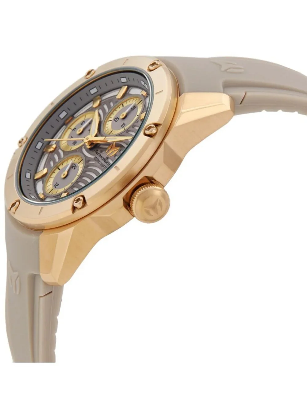 NWT Technomarine Oceanico Quartz Grey Dial Ladies Watch